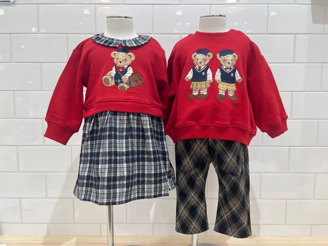 くま刺繍トレーナー | 有明ガーデン