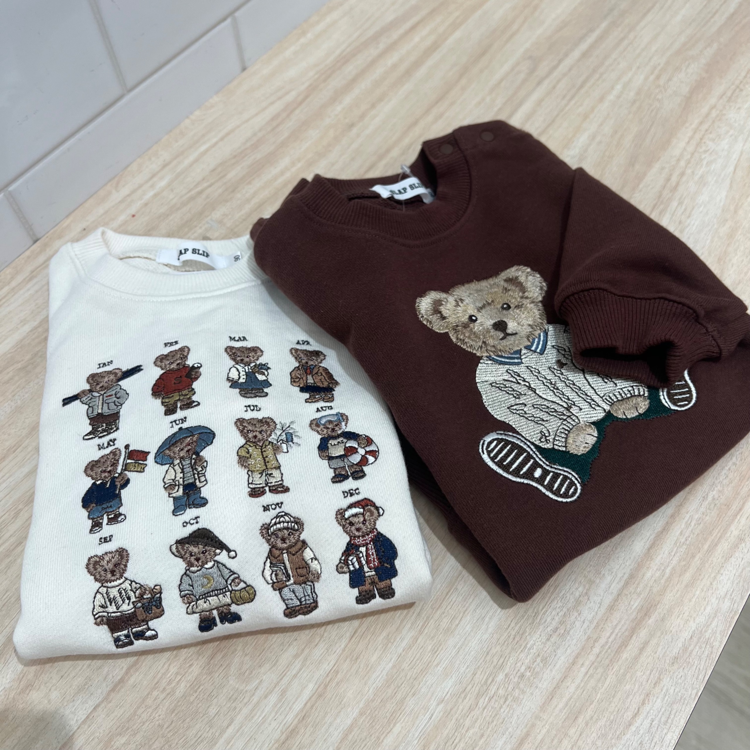 くま刺繍トレーナー | 有明ガーデン